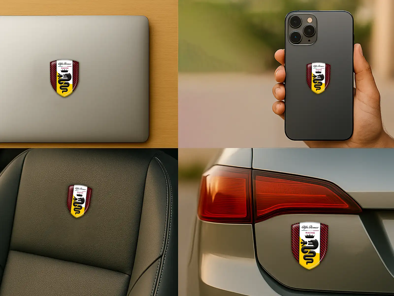 Alfa Romeo Autoaufkleber Robust Universal Hochwertig Z